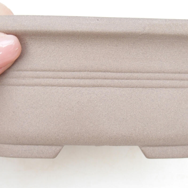 Kerámia bonsai tál 13,5 x 11 x 5,5 cm, fekete színben