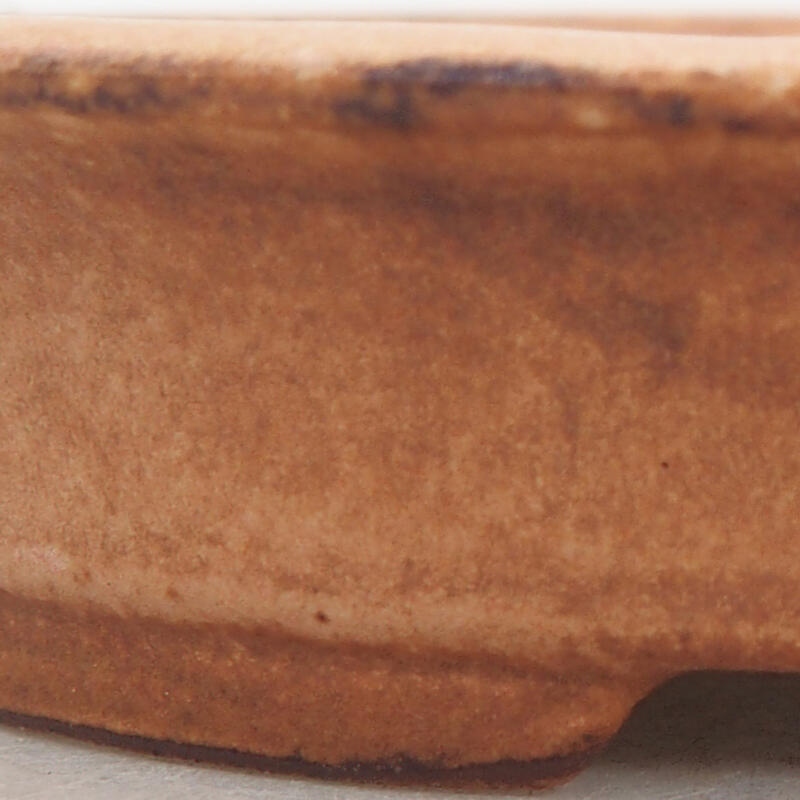 kerámia bonsai tál 13 x 11 x 2,5 cm, rózsaszínű