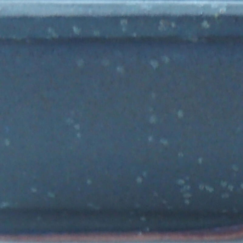 kerámia bonsai tál 13 x 11 x 2 cm, szürke