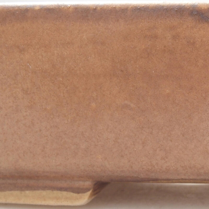 kerámia bonsai tál 14,5 x 12 x 4 cm, rózsaszínű