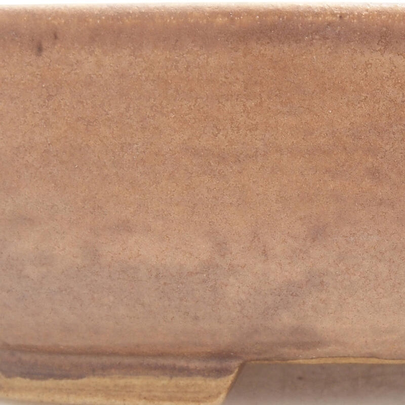 kerámia bonsai tál 14 x 12 x 4 cm, rózsaszínű