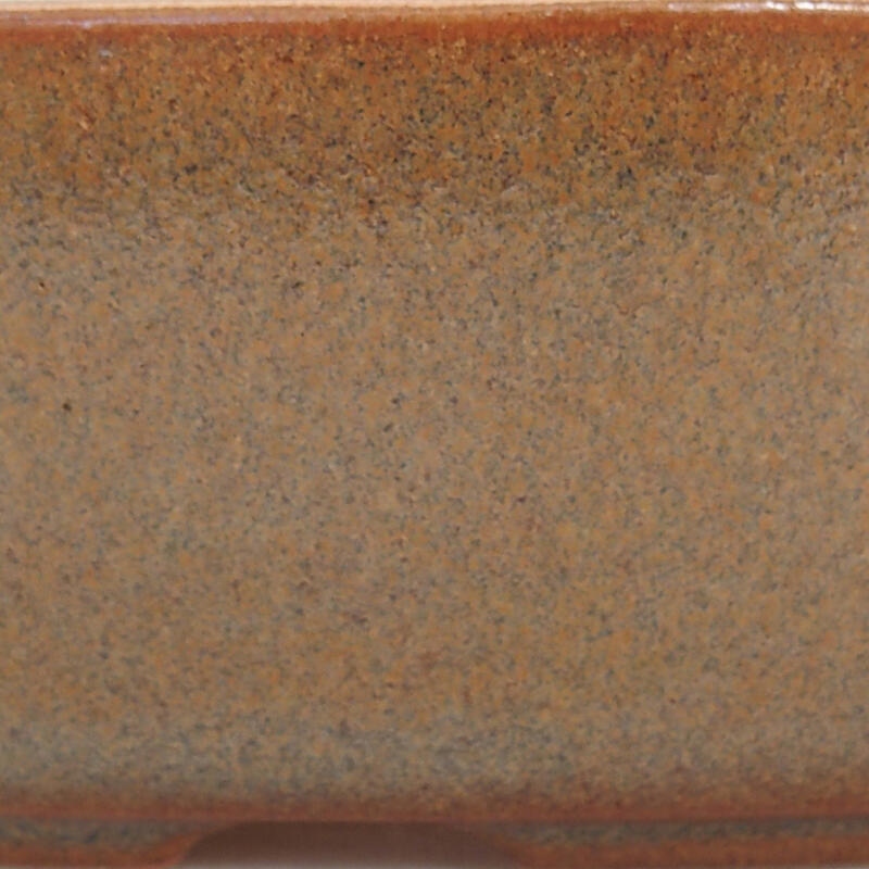 kerámia bonsai tál 15 x 10 x 4,5 cm, barna