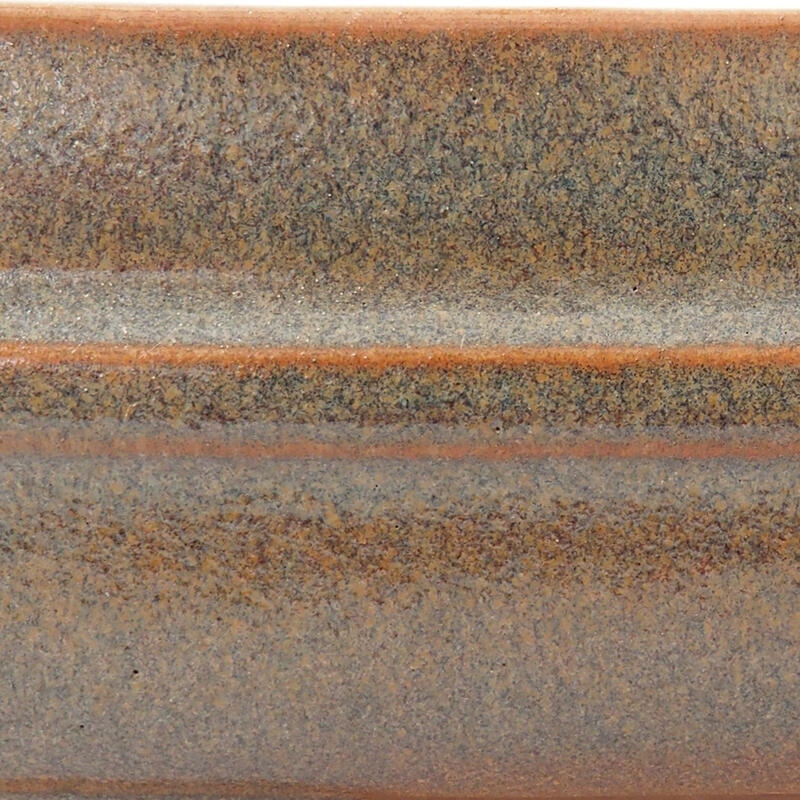 kerámia bonsai tál 15 x 12,5 x 4,5 cm, barna