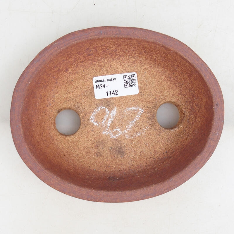Kerámia bonsai tál 16,5 x 14 x 5 cm, fém színben