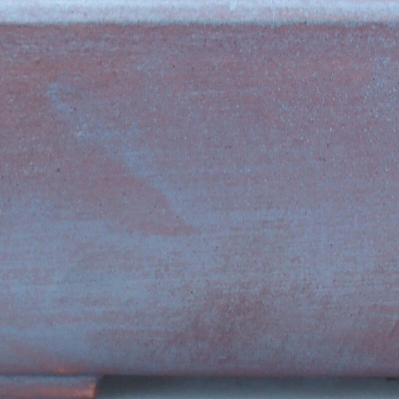 Kerámia bonsai tál 16 x 11 x 5,5 cm, fém színben