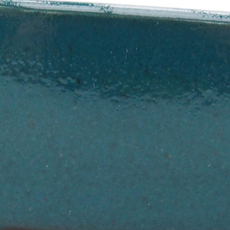 Bonsai kerámia tál 17,5 x 14,5 x 4 cm, zöld