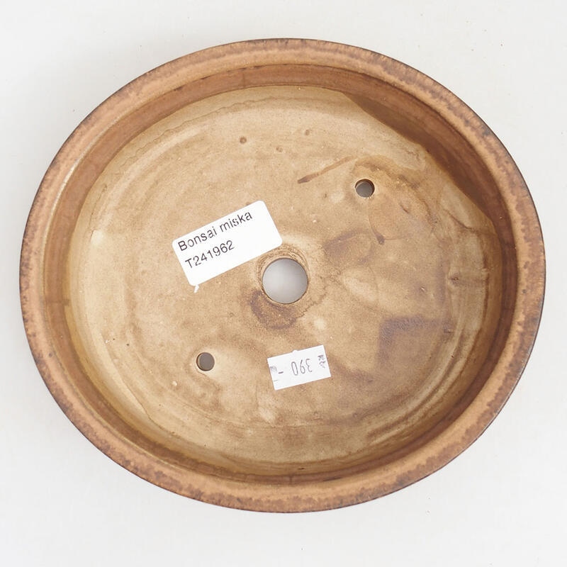 Kerámia bonsai tál 17,5 x 16 x 4,5 cm, rózsaszínű