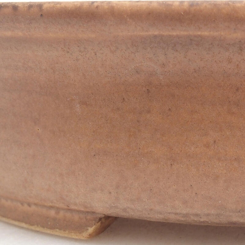 Kerámia bonsai tál 17,5 x 16 x 4,5 cm, rózsaszínű