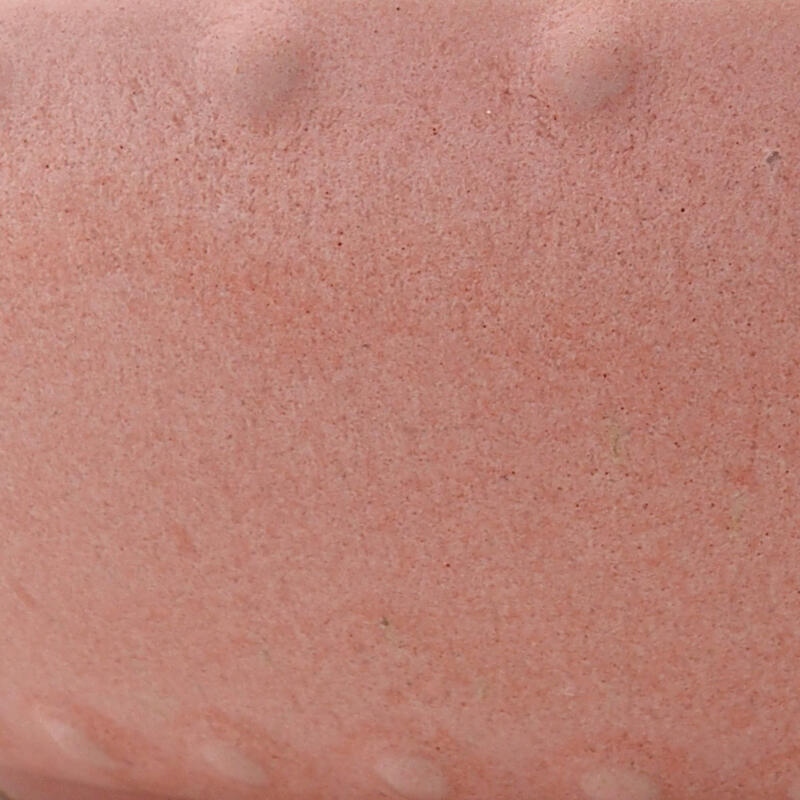 Kerámia bonsai tál 17,5 x 17,5 x 5 cm, rózsaszínű