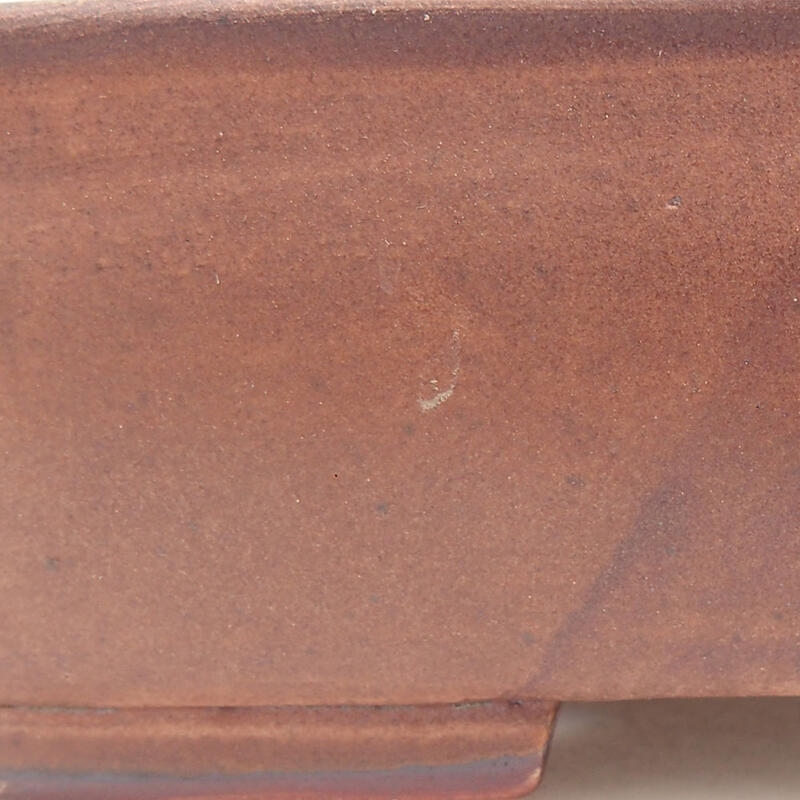 kerámia bonsai tál 18 x 14,5 x 4,5 cm, barna