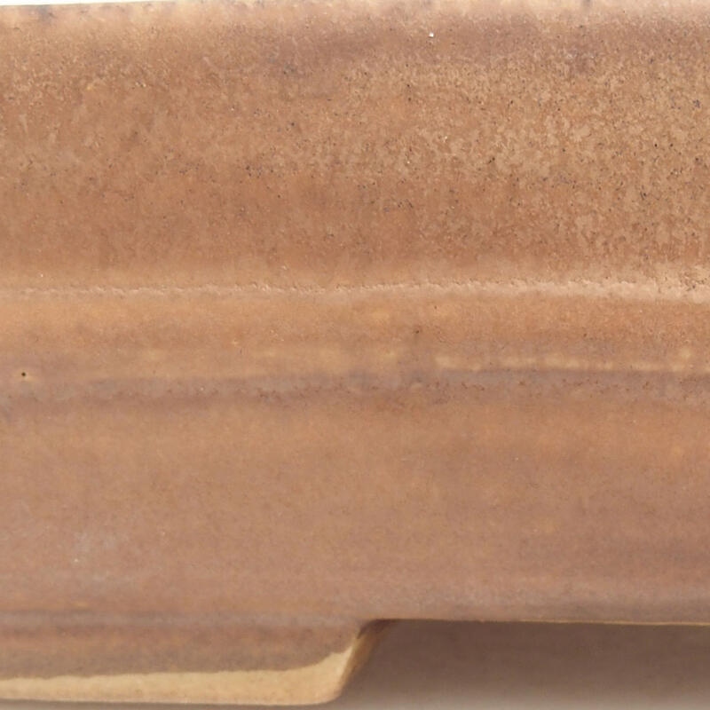 kerámia bonsai tál 18 x 15 x 4,5 cm, barna