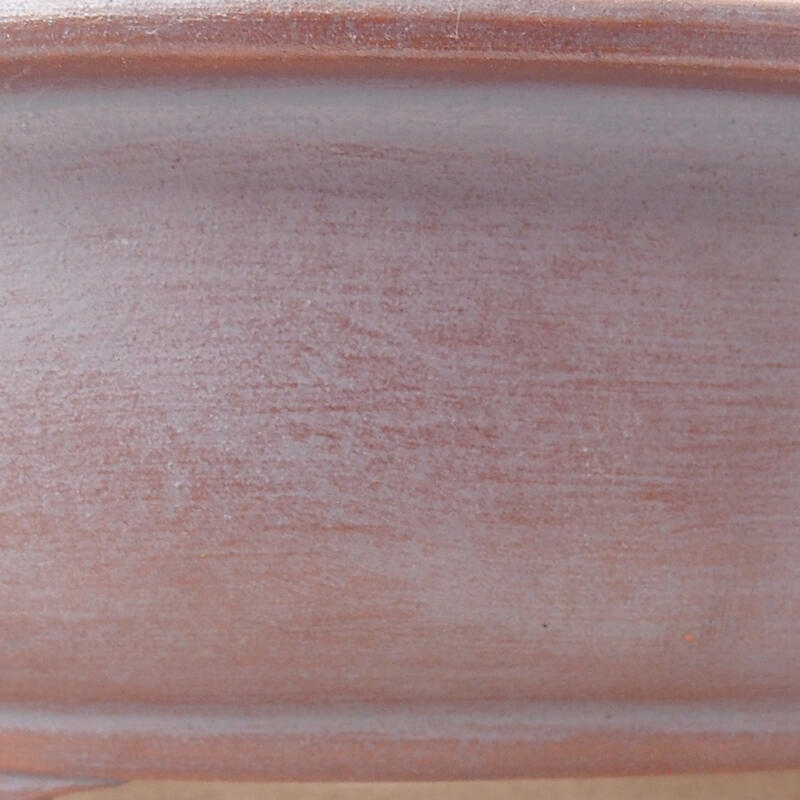 Kerámia bonsai tál 18 x 15 x 6 cm, fém színben