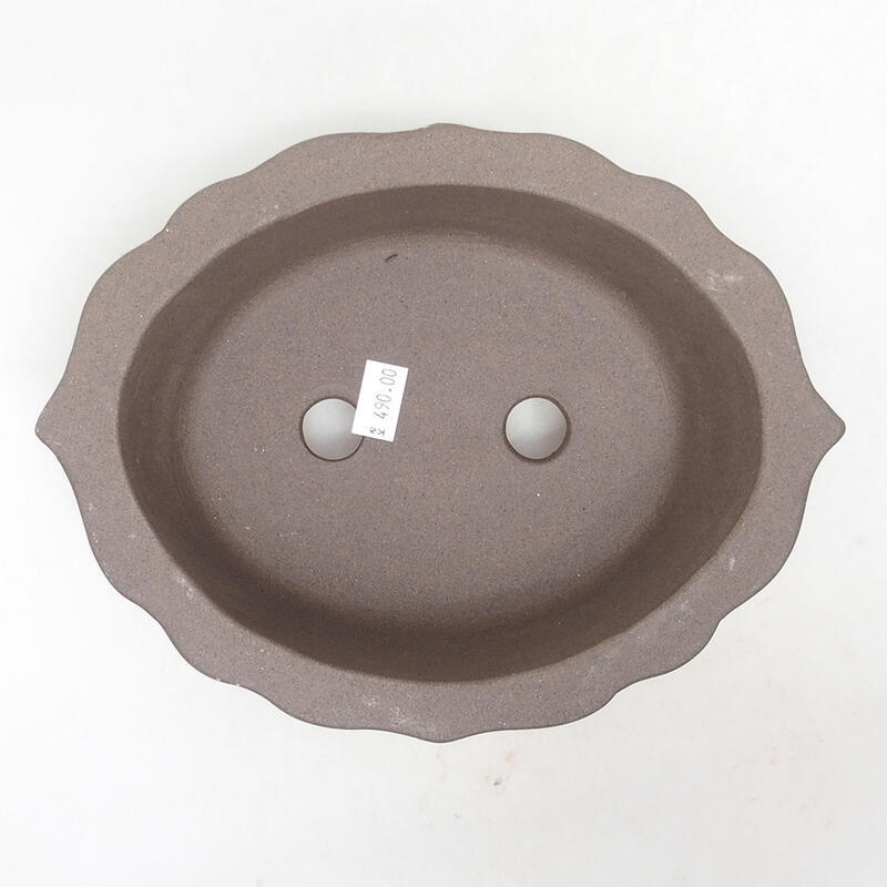 kerámia bonsai tál 21 x 16 x 7 cm, barna