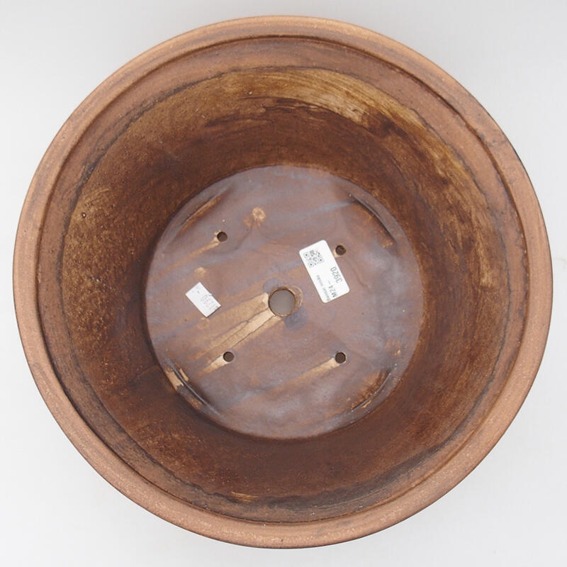 Kerámia bonsai tál 28,5 x 28,5 x 12 cm, rózsaszínű