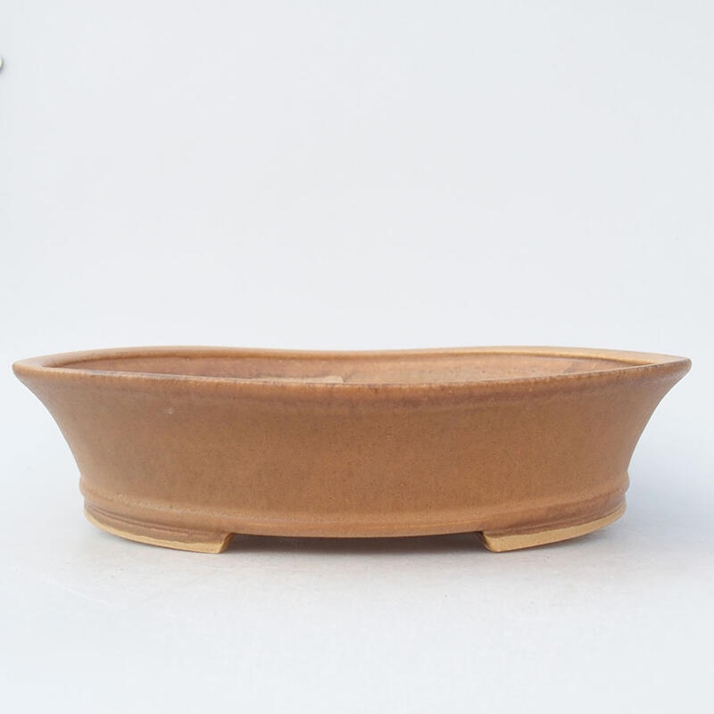 kerámia bonsai tál 28 x 25 x 6 cm, rózsaszínű