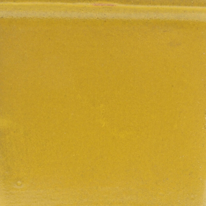 kerámia bonsai tál 5,5 x 5,5 x 5,5 x 5 cm, sárga