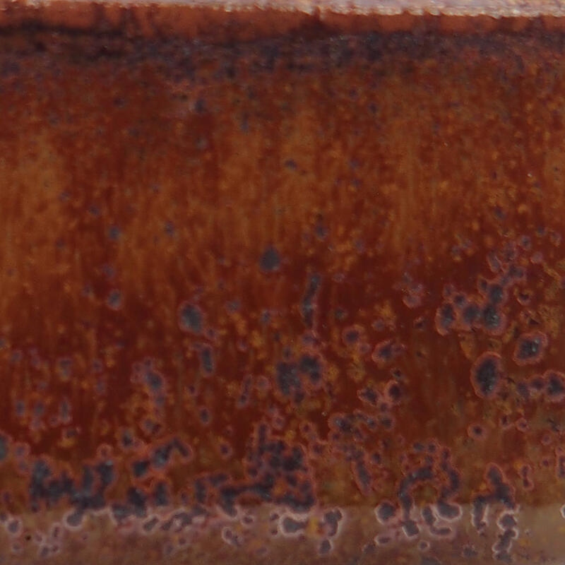 kerámia bonsai tál 7 x 7 x 3 cm, barna