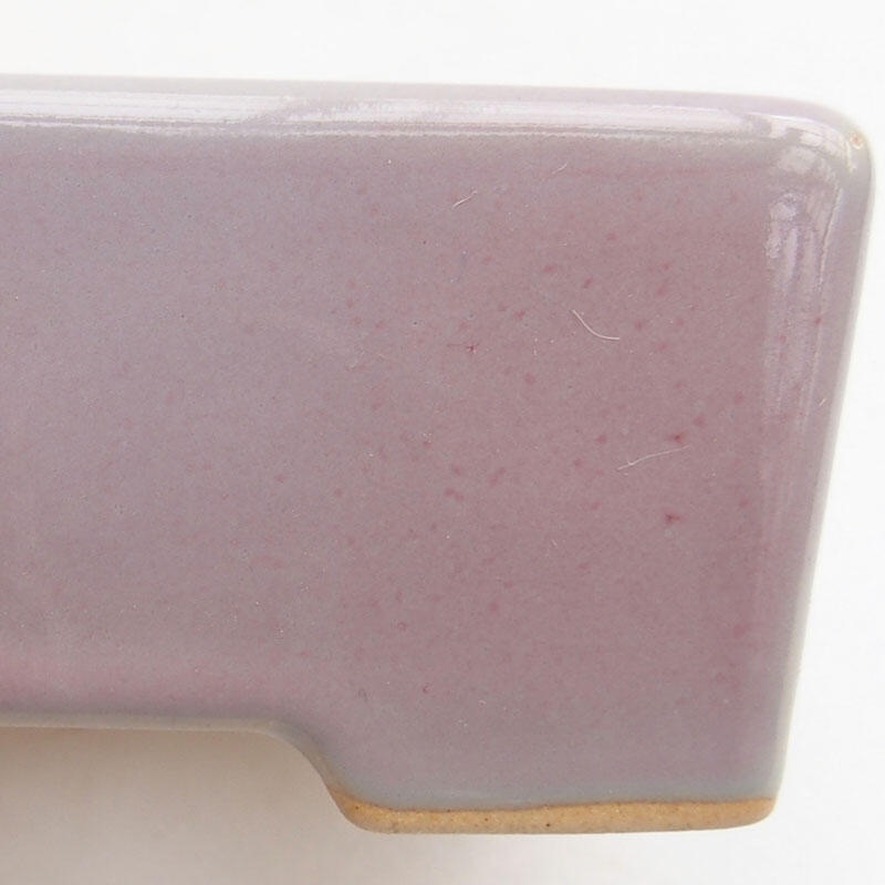 kerámia bonsai tál 8,5 x 7 x 4 cm, rózsaszínű