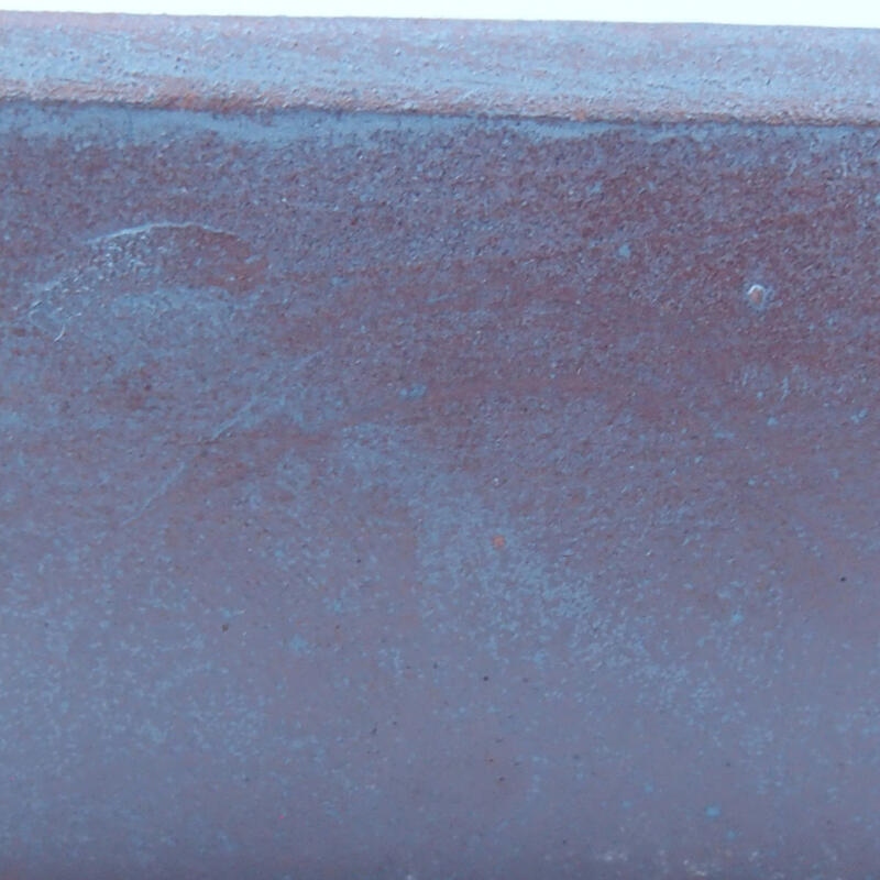 Kerámia bonsai tál 8 x 7 x 3 cm, fém színben