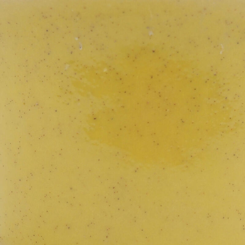 kerámia bonsai tál 9,5 x 9,5 x 5,5 cm, sárga