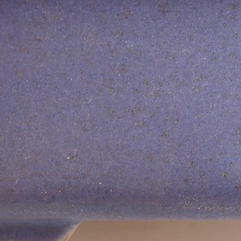 kerámia bonsai tál 9 x 6 x 3 cm, lila színben