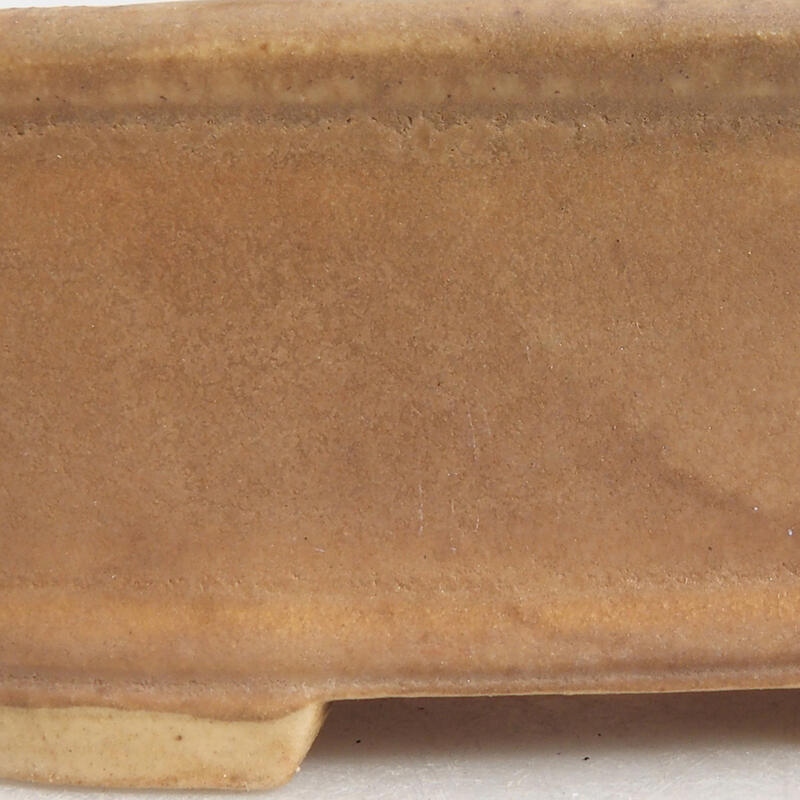 kerámia bonsai tál 9 x 8 x 3,5 cm, rózsaszínű