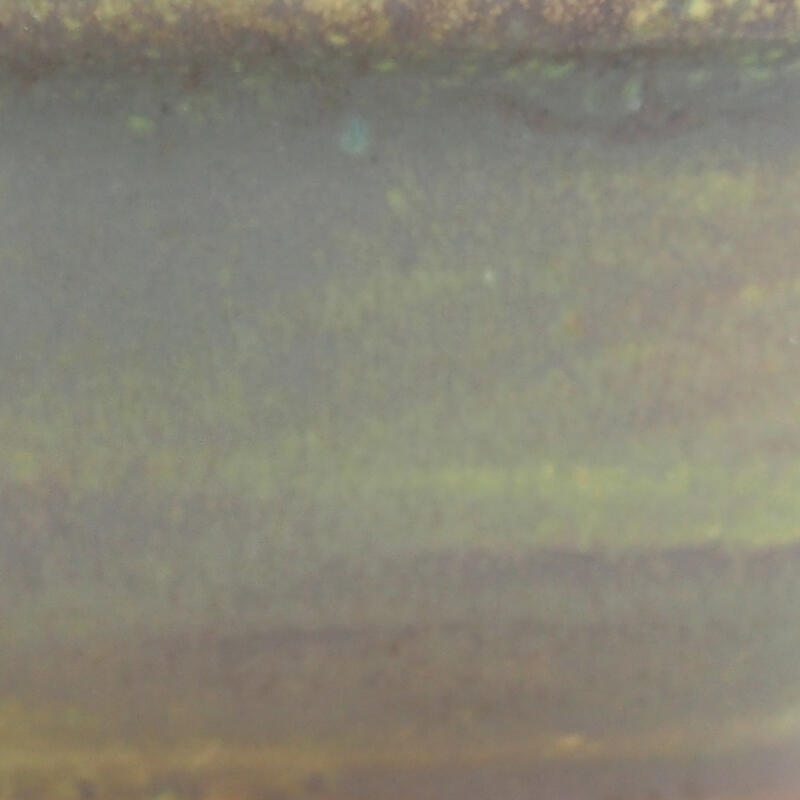 kerámia bonsai tál 9 x 8 x 4 cm, zöld