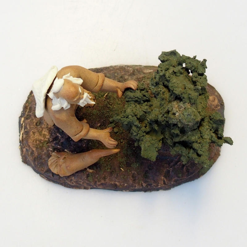 Kerámia figura - Bonsaijista