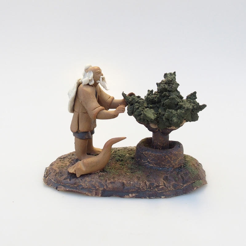 Kerámia figura - Bonsaijista