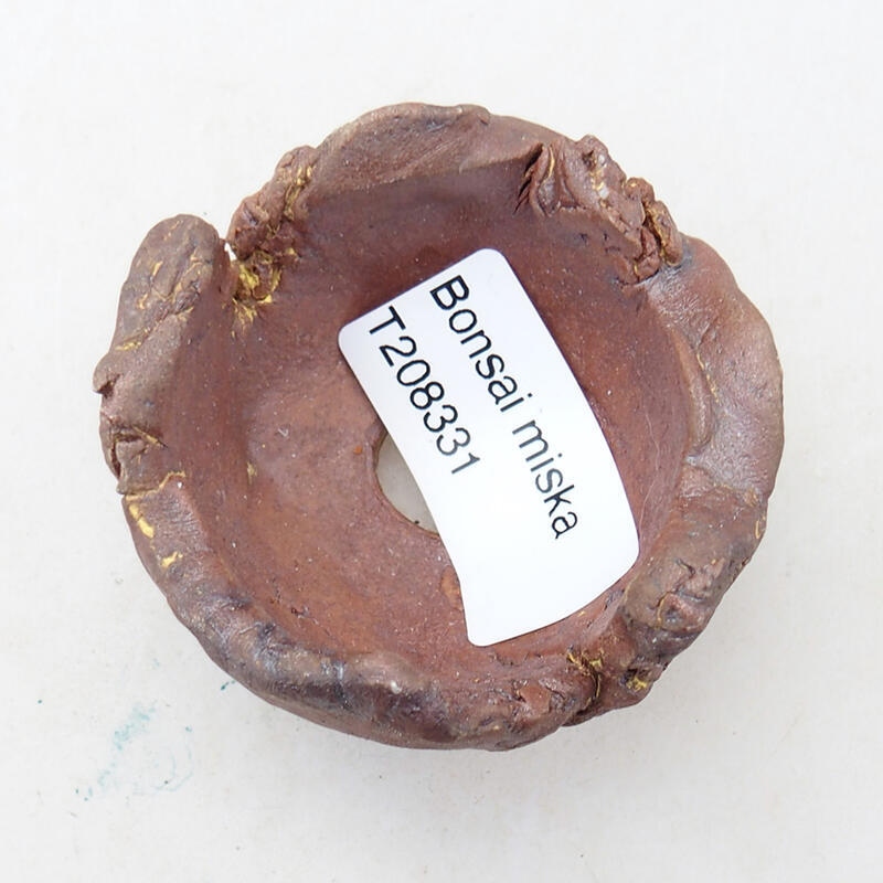 Kerámia kagyló 4,5 x 4,5 x 4 cm , fekete színben