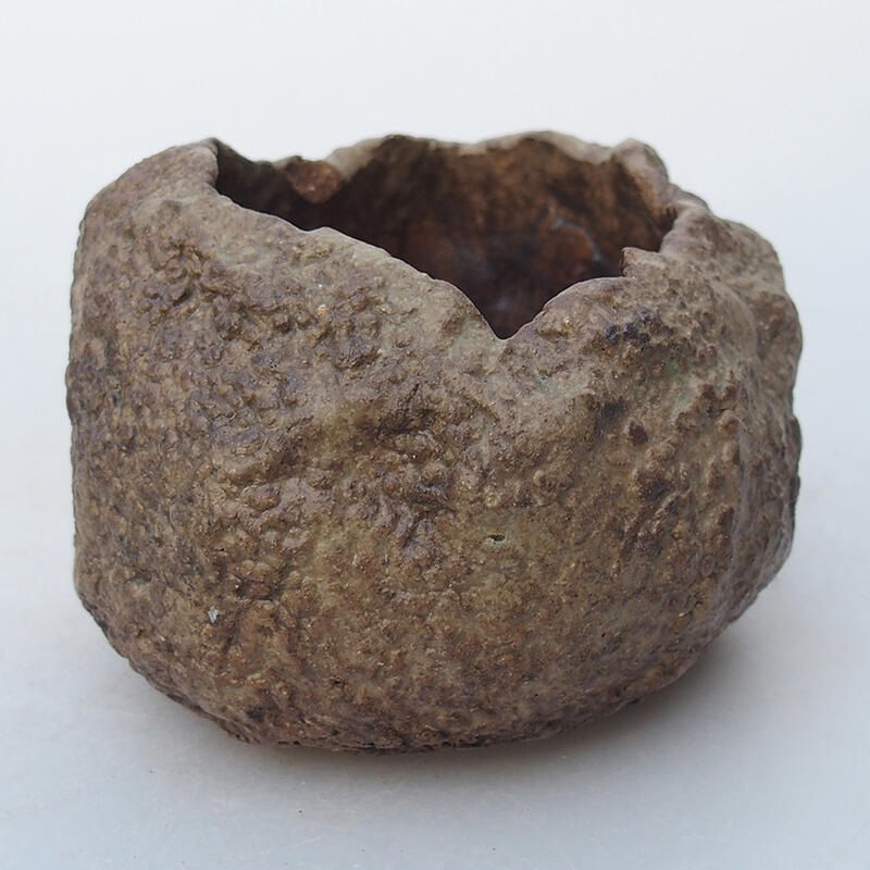 Kerámia kagyló 6,5 x 6,5 x 5,5 cm , bézs színű