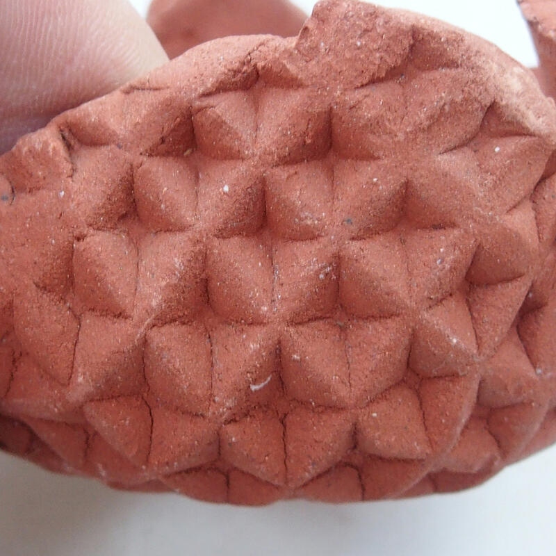 Kerámia kagyló 6,5 x 6 x 5 cm , fekete színű