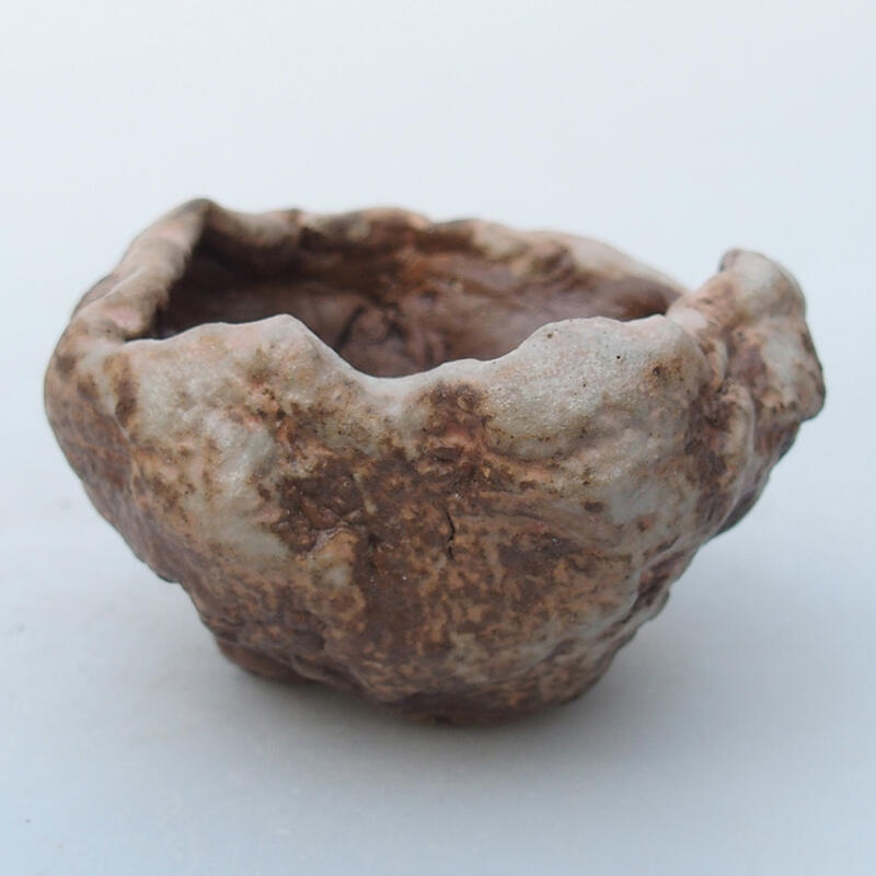 Kerámia kagyló 8 x 8 x 5 cm , bézs színű