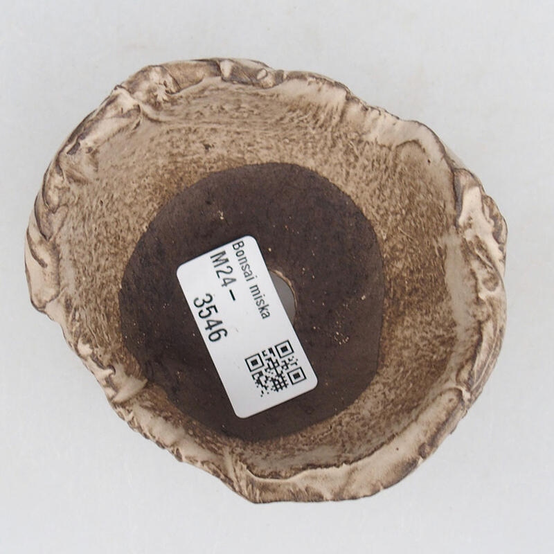 Kerámia kagyló 9 x 8 x 5,5 cm , bézs színű