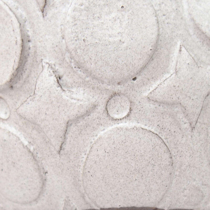 Kerámia kagyló 9 x 8 x 6 cm , szürke színű