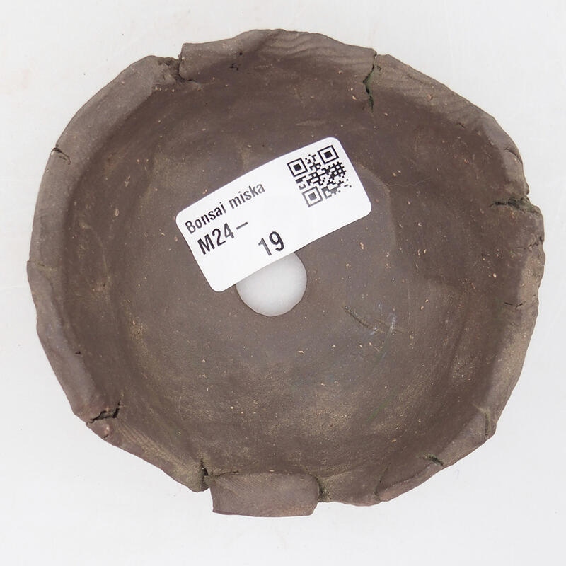 Kerámia kagyló 9 x 9 x 4,5 cm , zöld színű