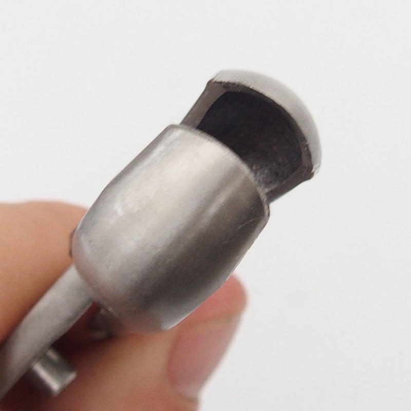 Homorú orrú fogó 180 mm - Rozsdamentes acél