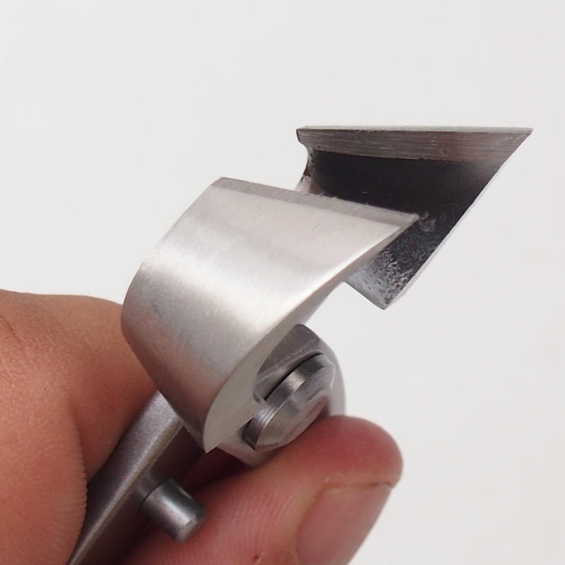 Szögletes homorú fogó 180 mm - rozsdamentes acélból