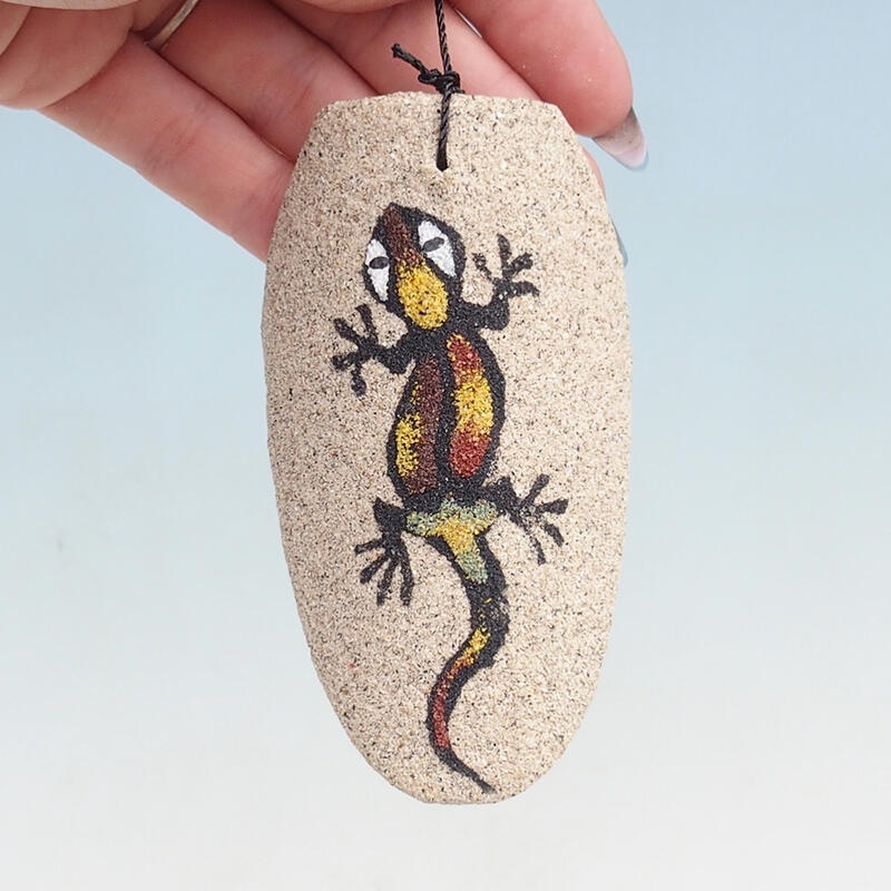 Fém harangjáték henger gyík 110 cm