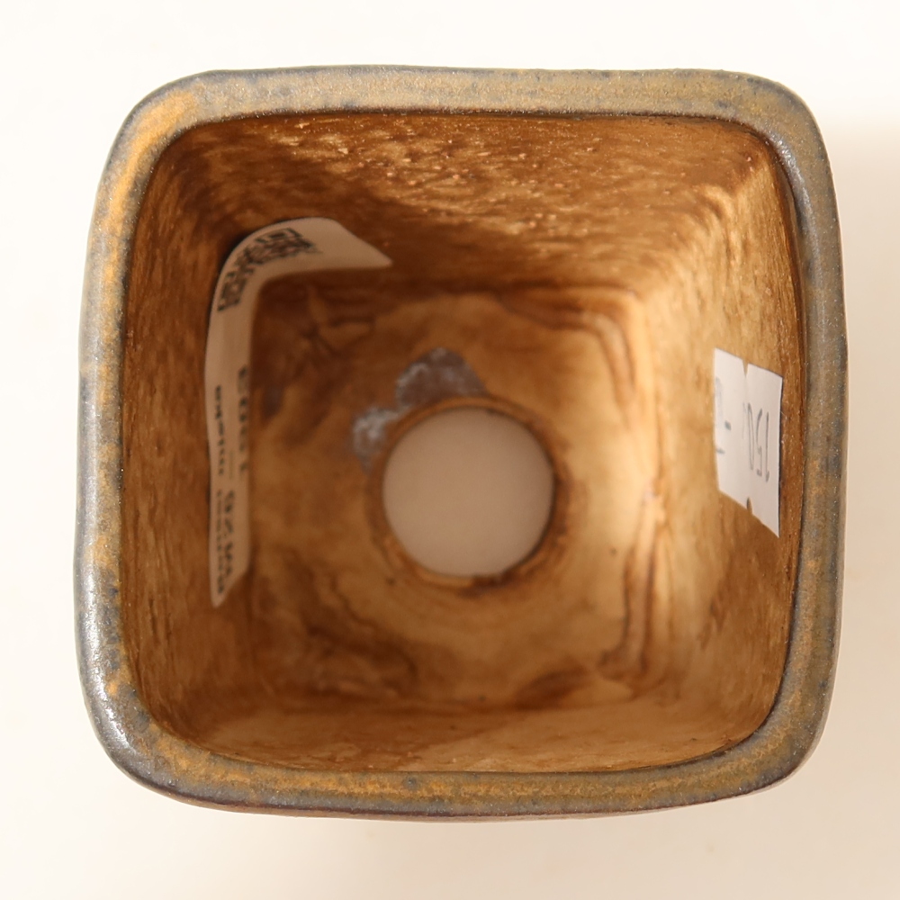 kerámia bonsai tál 5 x 5 x 6,5 cm, barna