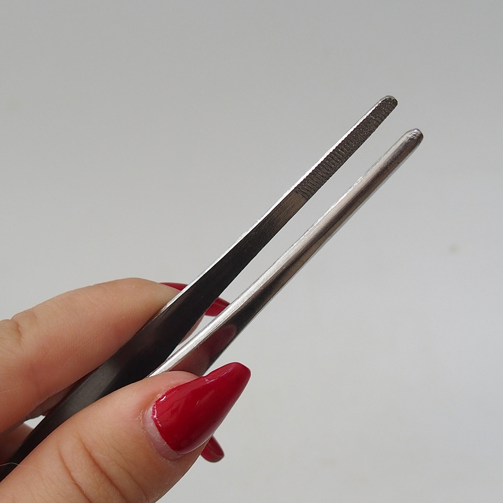 Csipesz és csipesz 22 cm - rozsdamentes acél