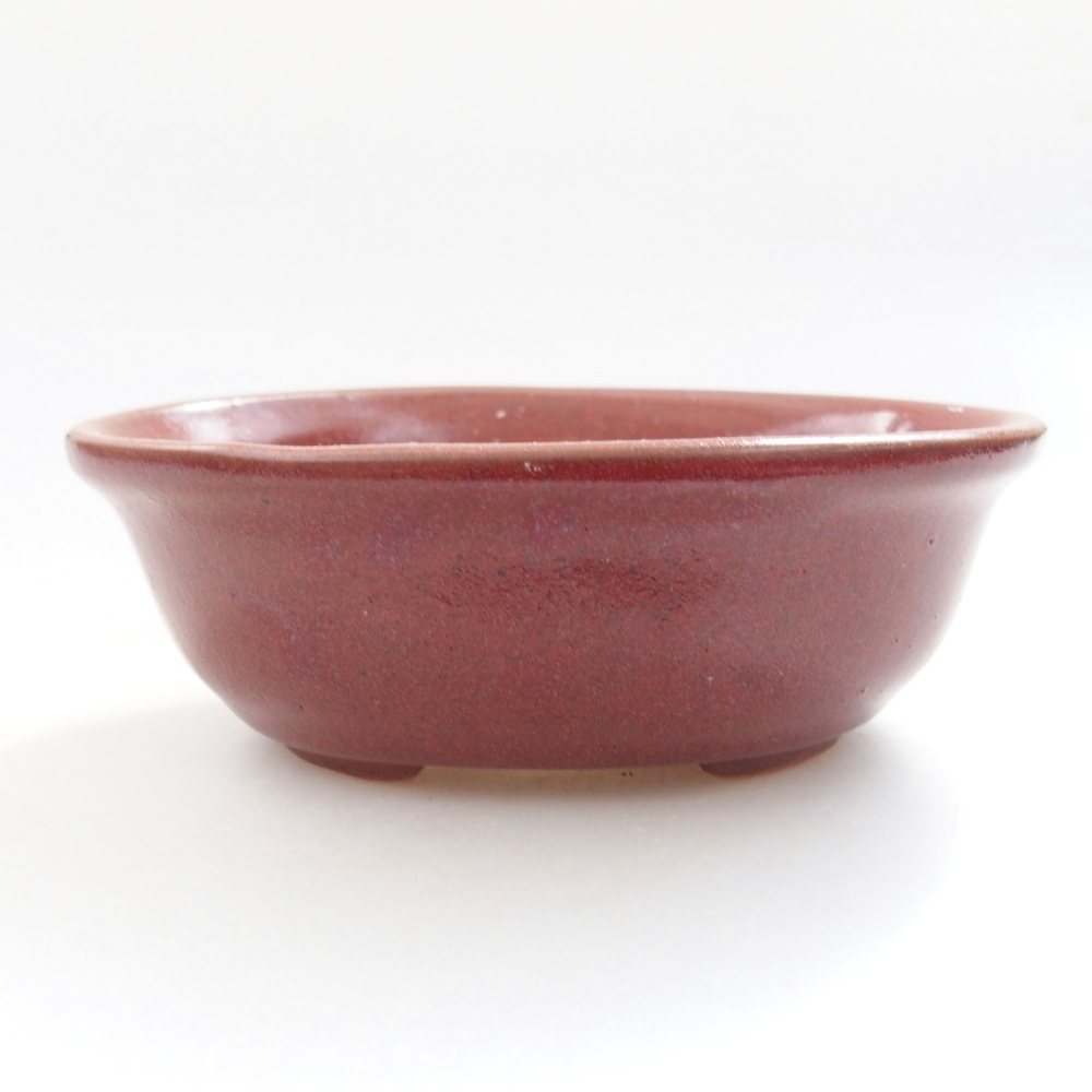 kerámia bonsai tál 22 x 17 x 5 cm, zöld