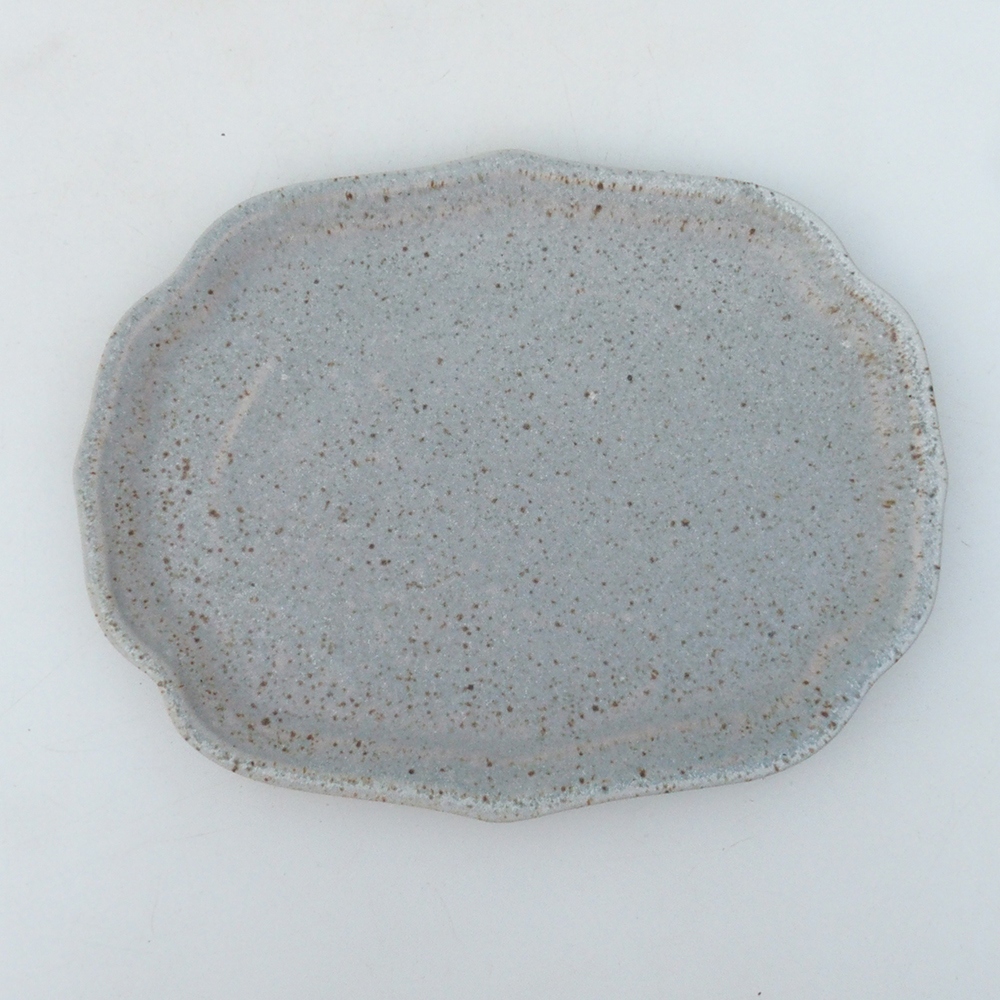 Kerámia tál H51 -18,5 x 14,5 x 1 cm - bézs színben