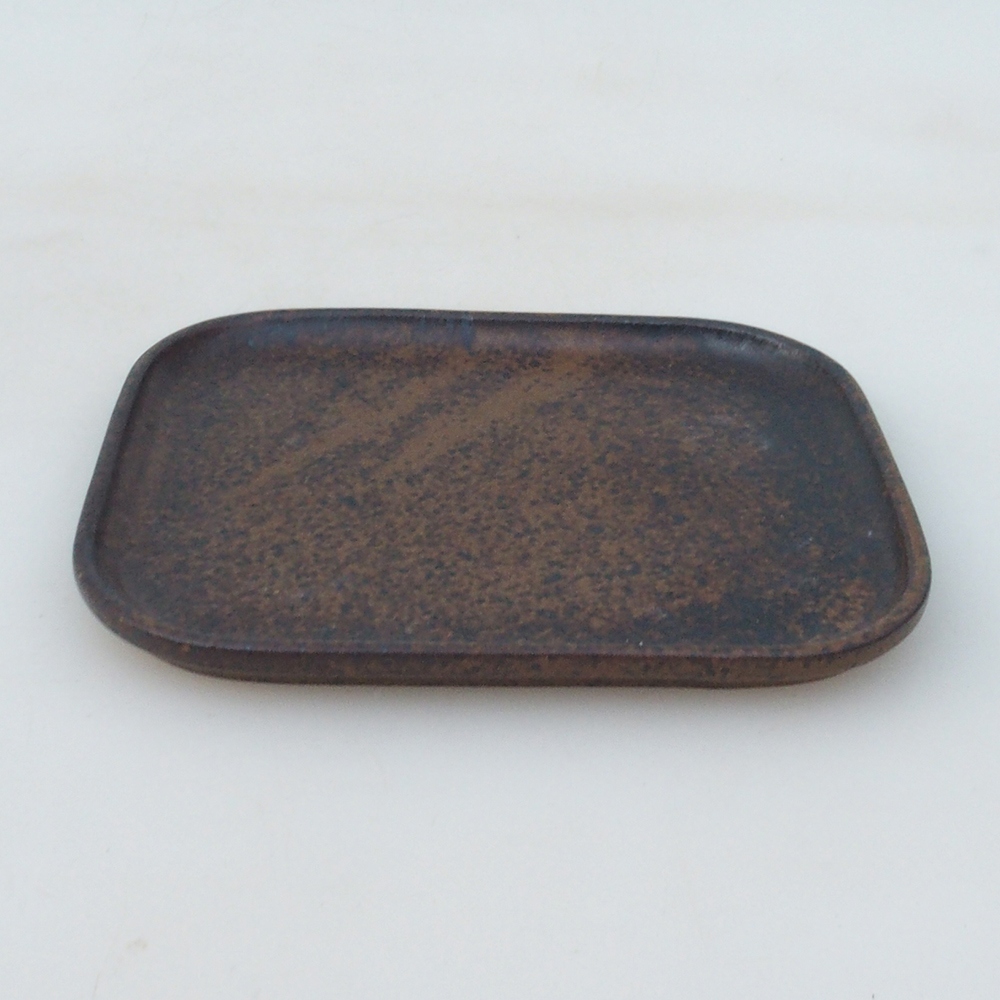 kerámia tál H37 -14,5 x 13 x 1 cm - barna