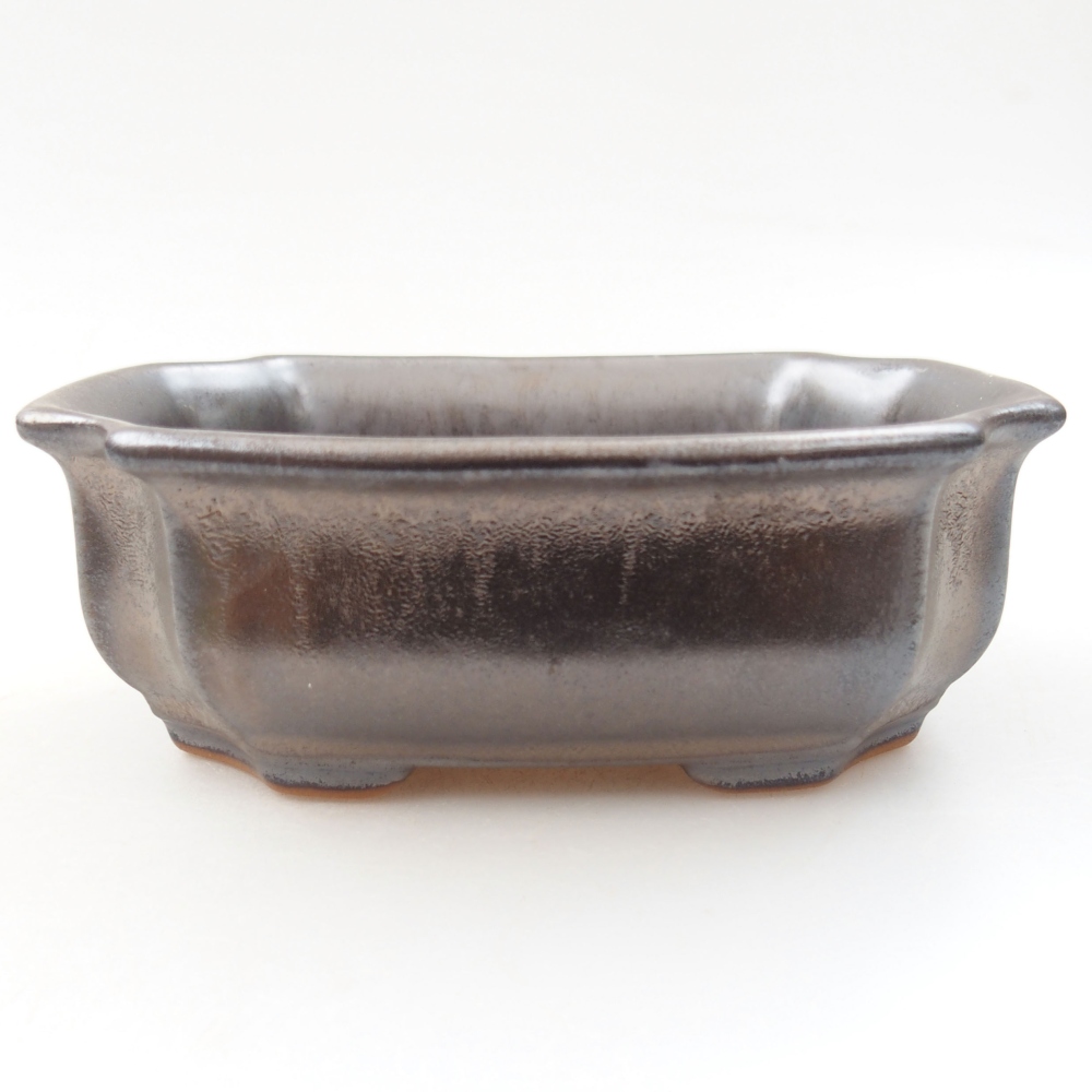 kerámia bonsai tál 22 x 17 x 5 cm, zöld