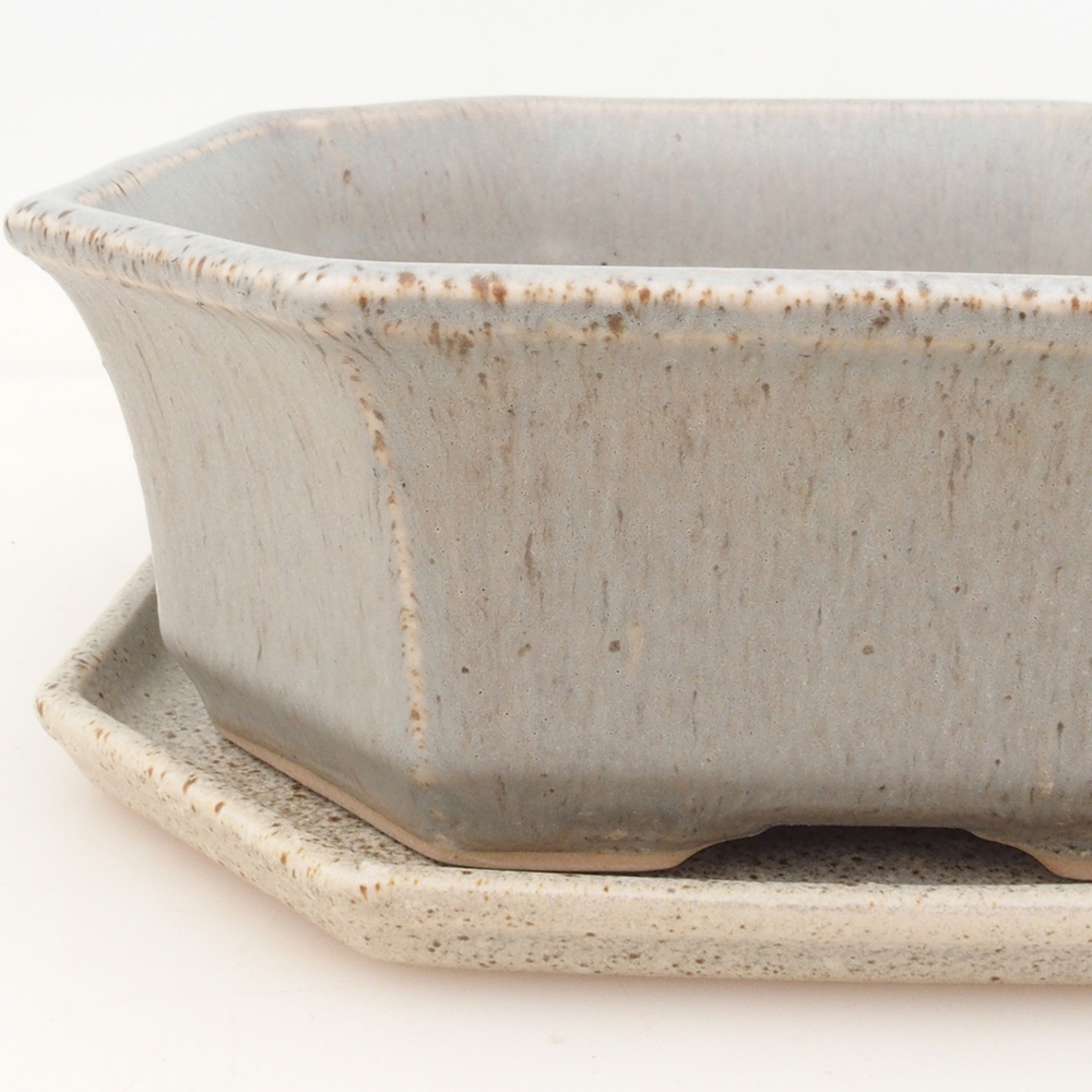 Bonsai tál + csészealj H14 - bézs