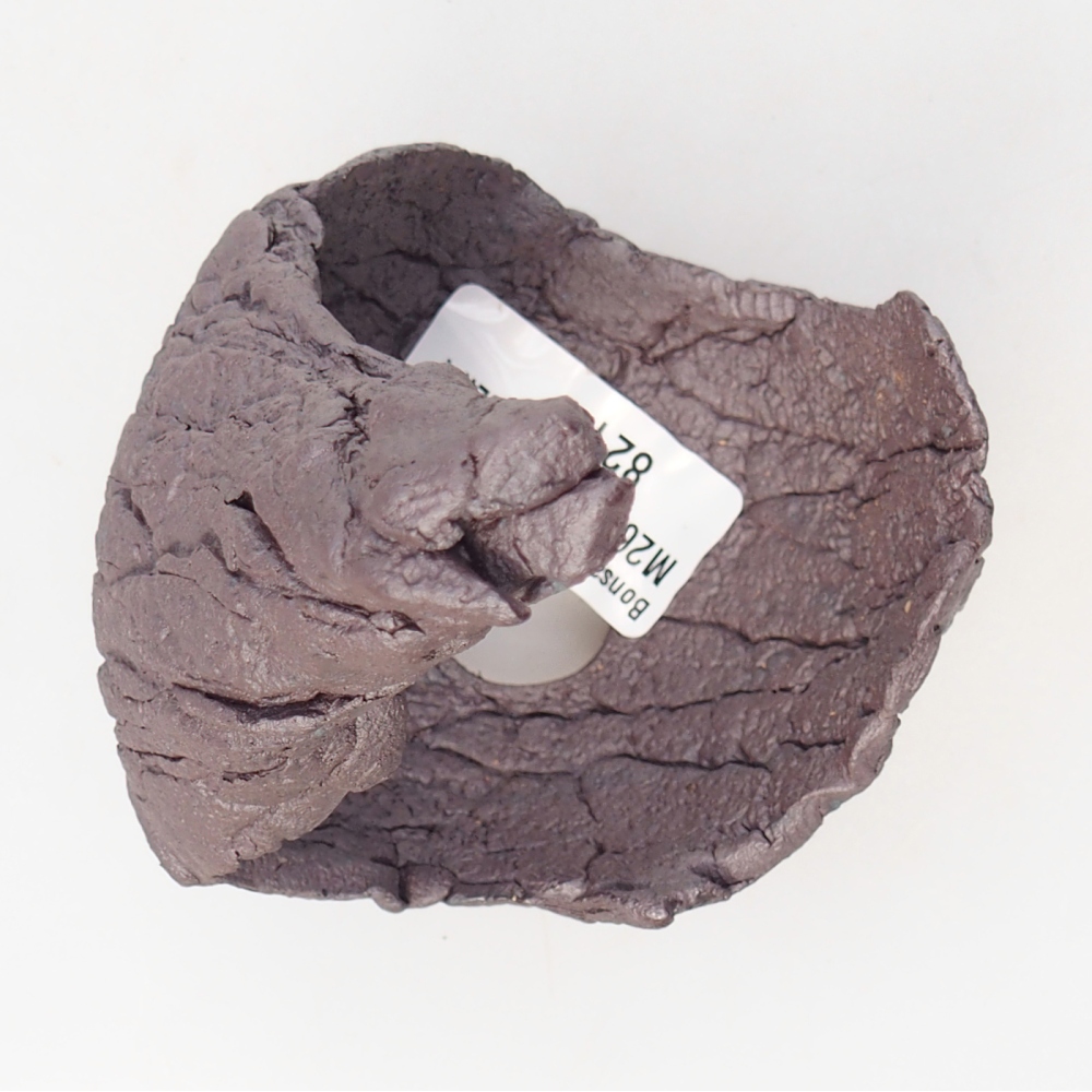 Kerámia kagyló 8 x 7,5 x 12 cm , fémes színű