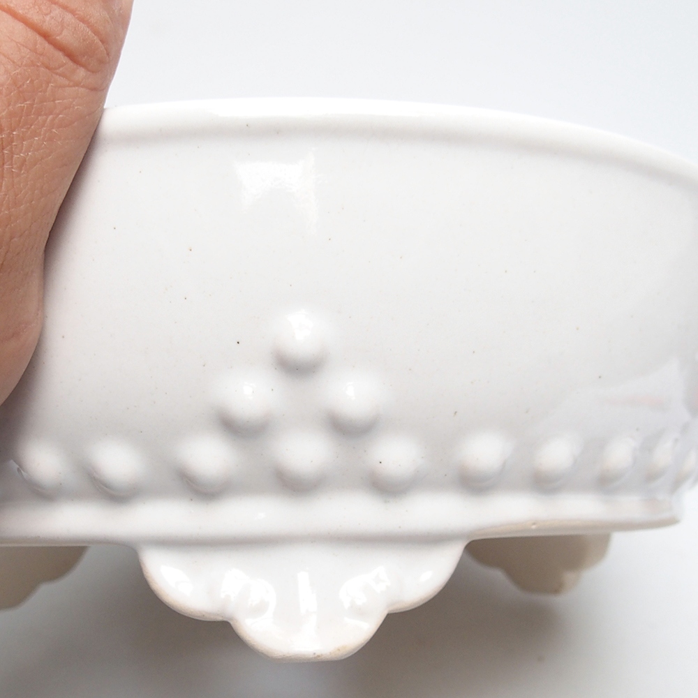 Tál 21 x 21 x 8,5 cm fehér