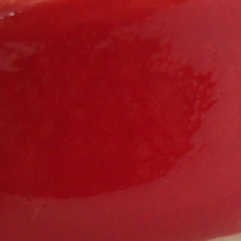 Mini bonsai tál 2,5 x 2,5 x 2 cm, piros színben