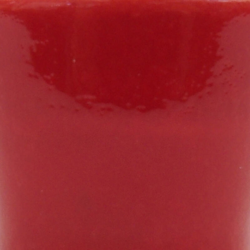 Mini bonsai tál 3,5 x 3,5 x 2,5 cm, piros színben